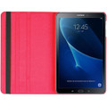 Red 360 Degree Rotating Folio Stand Case For Galaxy Tab A 10.1 (2016) - 4