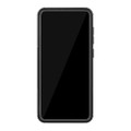 Black Samsung Galaxy A70 Heavy Duty Kickstand Defender Case - 5