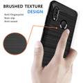 Black Samsung Galaxy A20 / A30 Slim Armor Carbon Fibre Case - 5