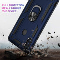 Navy Heavy Duty 360 Rotating Metal Ring Stand Case For Galaxy A11 - 6