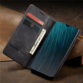 Black Oppo AX5s CaseMe Compact Flip Premium Wallet Case Cover - 1
