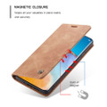 Brown CaseMe Synthetic Leather Wallet Case For Huawei P40 Pro  - 4
