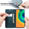 Blue Huawei Mate 30 Pro CaseMe Premium PU Leather Wallet Case - 2
