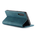 Blue CaseMe Slim Magnetic Wallet Case Cover For Huawei P30  - 3
