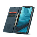 Blue Huawei Mate 20 pro Premium CaseMe Thin Magnetic Wallet Case - 1
