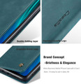 Blue Genuine CaseMe Compact Flip Wallet Case For Huawei Mate 20  - 4
