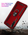 Red Shock Proof 360 Rotating Metal Ring Stand Case For Huawei P30  - 4
