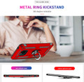 Red Slim Armour 360 Rotating Metal Ring Stand Case For Huawei Mate 20 pro  - 4
