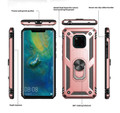 Rose Gold Heavy Duty 360 Rotating Metal Ring Stand Case For Huawei Mate 20 pro  - 3
