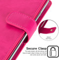 Hot Pink iPhone 12 Mini 5.4" Genuine Mercury Mansoor Diary Wallet Case - 4