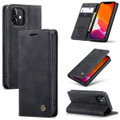Black iPhone 12 Pro Genuine CaseMe Compact Flip Wallet Case - 1
