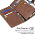 Brown Genuine Mercury Mansoor Diary Wallet For Samsung Galaxy A21s  - 4
