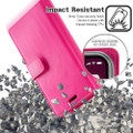 Hot Pink Genuine Mercury Mansoor Diary Wallet Case For  iPhone 11 - 6