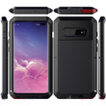 Black Metal Heavy Duty Shockproof Case For Galaxy S10 + Plus - 3