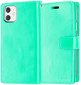 Mint Green Genuine Mercury Mansoor Diary Wallet Case For  iPhone 11 - 5