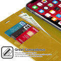 Gold Mercury Mansoor 9 Card Slot Wallet Case For iPhone 12 Pro Max - 6