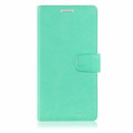 Mint Green Mercury Mansoor Wallet Case Cover For Samsung Galaxy S7 - 5