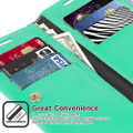 Mint Green Galaxy S20 Ultra Genuine Mercury Mansoor Wallet  Card Case - 3
