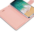 Rose Gold iPhone XR Genuine Mercury Rich Diary Quality Wallet Case - 3