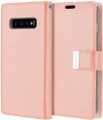 Rose Gold Galaxy S10+ Plus Genuine Mercury Rich Diary Wallet Case - 2