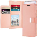 Rose Gold Galaxy S20 Genuine Rich Diary Wallet Credit Card Case - 1