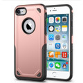 Rose Gold Slim Armor Bumper Grip Case For Apple iPhone 7 / 8 - 1