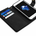 Black Genuine Mercury Mansoor Wallet Case For iPhone 6 Plus / 6S Plus - 8