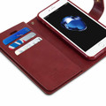 Classy Wine iPhone 5 / 5S / SE 1st Gen Mercury Mansoor Wallet Case - 7