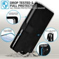 Black Genuine Mercury Mansoor Wallet Case For Galaxy S21+ / S21+ 5G - 3