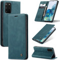 Blue Galaxy S20+ Plus CaseMe Wallet Classic Magnetic Closure Case - 1