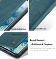 Blue Galaxy S20+ Plus CaseMe Wallet Classic Magnetic Closure Case - 5