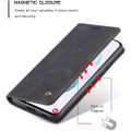 CaseMe Compact PU Leather Wallet Case for Galaxy S21 4G/5G - Black - 2