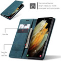 Blue Galaxy S21 Ultra 5G CaseMe Samsung Classic Folio Wallet Case - 7