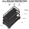 Apple iPhone 11 Shock Proof Heavy Duty Military Holster Belt Clip Case - 3