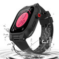 Black Apple Watch 1/2/3 (42MM) Waterproof Dirtproof Shock Proof Case + Band - 2