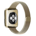 Gold Apple Watch (38mm, 40mm) Slim Milanese Loop Magnetic Band / Strap - 2