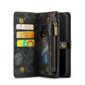 Black Multi-functional 2 in 1 Magnetic Retro Wallet Case for iPhone 11 - 4