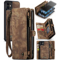 Vintage Brown 2 in 1 Wallet / Detachable Shock Proof Case for iPhone 11 - 8