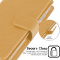 Shiny Gold Samsung Galaxy A52 Mercury Mansoor Wallet Case Cover - 4