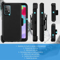 Military Shock Proof Defender Holster Case For Galaxy A52 (4G/ 5G) - 2