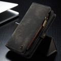 Black 2 in 1 Wallet / Purse Removable Magnetic Case for iPhone 12 Mini - 1