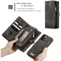 Black 2 in 1 Wallet / Purse Removable Magnetic Case for iPhone 12 Mini - 2