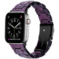 Stylish Purple Marble Resin Replacement Band for Apple Watch (42mm / 44mm) - 1