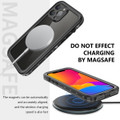 Black Waterproof Dirtproof Shock Proof Case For iPhone 13 Pro Max  - 7