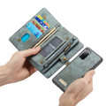 Blue Galaxy S20 FE 2 in 1 Multi-Functional Wallet  Shock Proof  Case  - 5