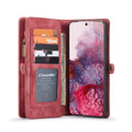 Red Galaxy S20 Ultra 2 in 1 Multi-Functional Wallet  Shock Proof  Case  - 2