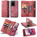 Red Galaxy S20 Ultra 2 in 1 Multi-Functional Wallet  Shock Proof  Case  - 6