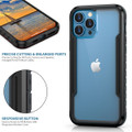 iPhone 13 Mini Military Grade Drop Proof  Case - Black / Clear - 7