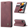 Wine CaseMe Compact Flip Magnetic Wallet Case For iPhone 13 Mini - 4