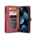 Red CaseMe 11 Card Slot Wallet  Magnetic Case  For iPhone 13 Pro - 1